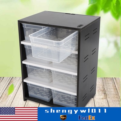 Large Cage Reptile Pet Enclosure Lizard Spider Snake Tortoise Breeding Tank USA