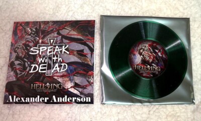 Kouta Hirano Exhibition Hellsing Record Shape Drink Coaster Anderson