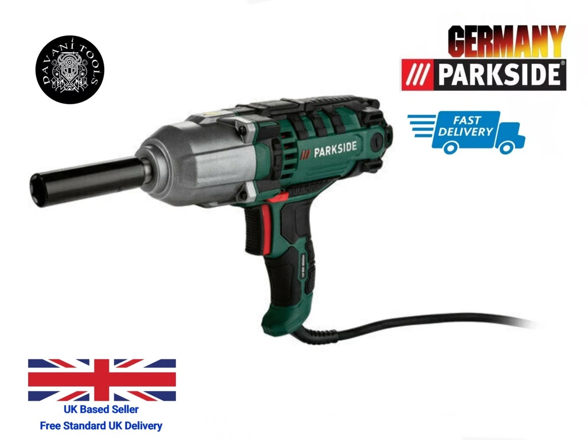 Parkside PDSSE 550 A1 Powerful 550W Electric Car Impact Wrench w 4 Sockets Case