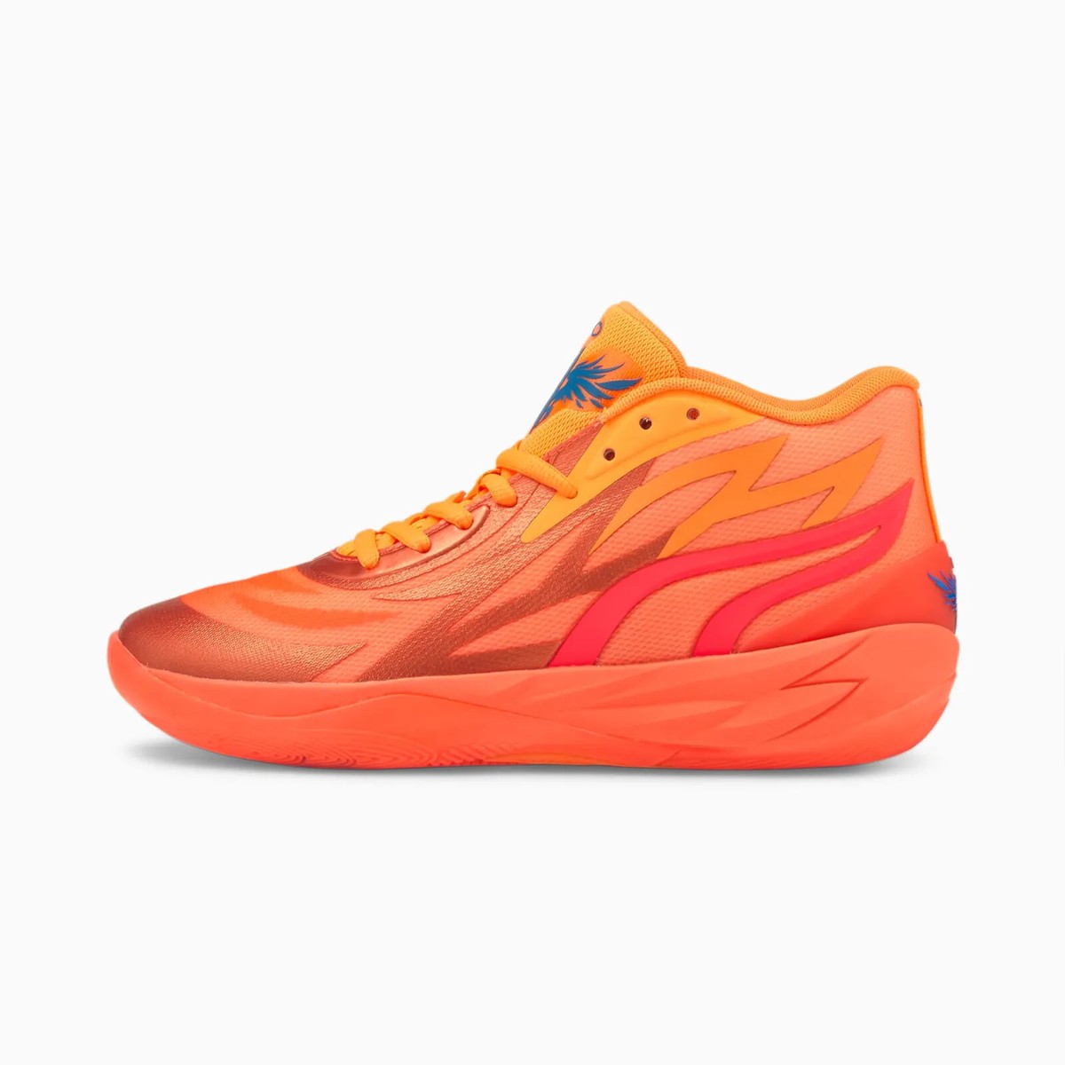 PUMA - プーマ MB.02 "スーパーノヴァ" オレンジ  Puma Puma Lamelo Ball MB.02 Supernova Basketball Fiery Ultra
