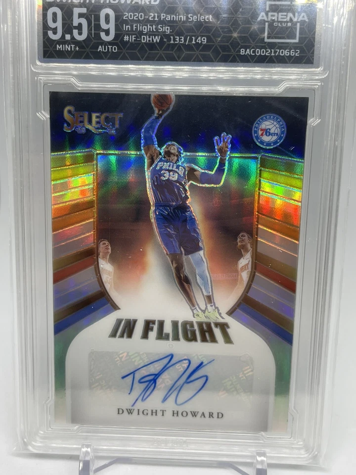 2020-21 Panini Select Dwight Howard In Flight Signatures /149 Arena 9.5/9 (C864) - Image 3 of 4