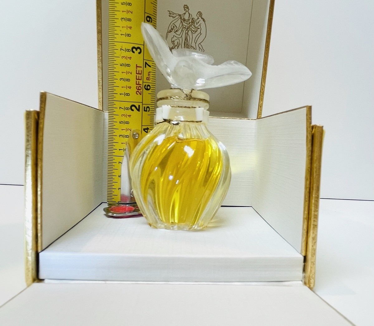 VINTAGE c.1977❣️Nina Ricci L'Air du Temps 15ml ~Lalique Single