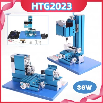 DC 12V 36W Mini Drehmaschine Metall Drehbank Machine DIY Model Tooling 20000RPM