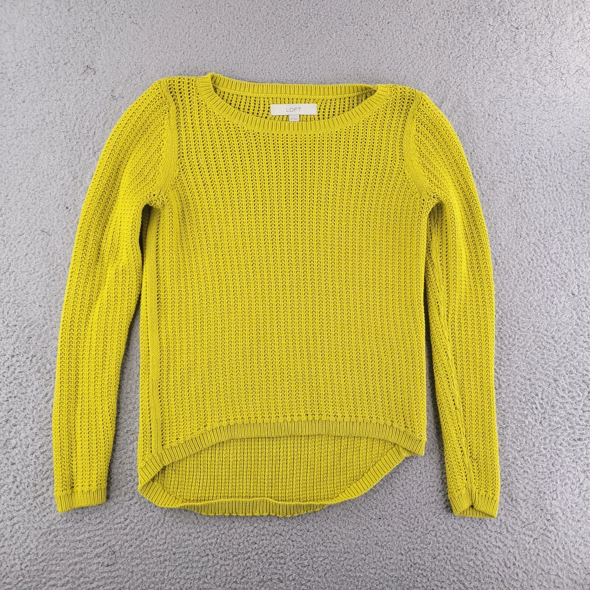 Loft clearance yellow sweater