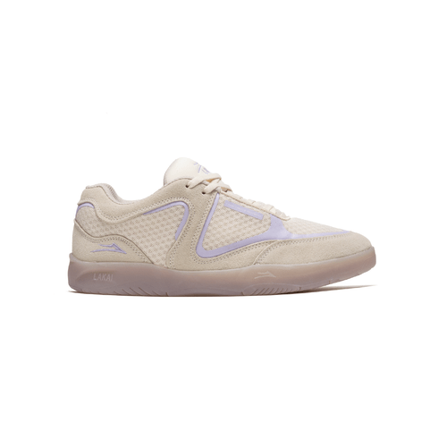 Lakai - Fade Skateboard Shoes - Cream Lavender Suede SALE - Picture 4 of 6