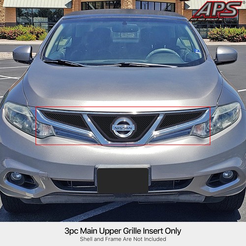 Chrome Grille Assembly For 2011-2014 Nissan Murano - Part #623101SZ0B Direct Fit 7 thumbnail image