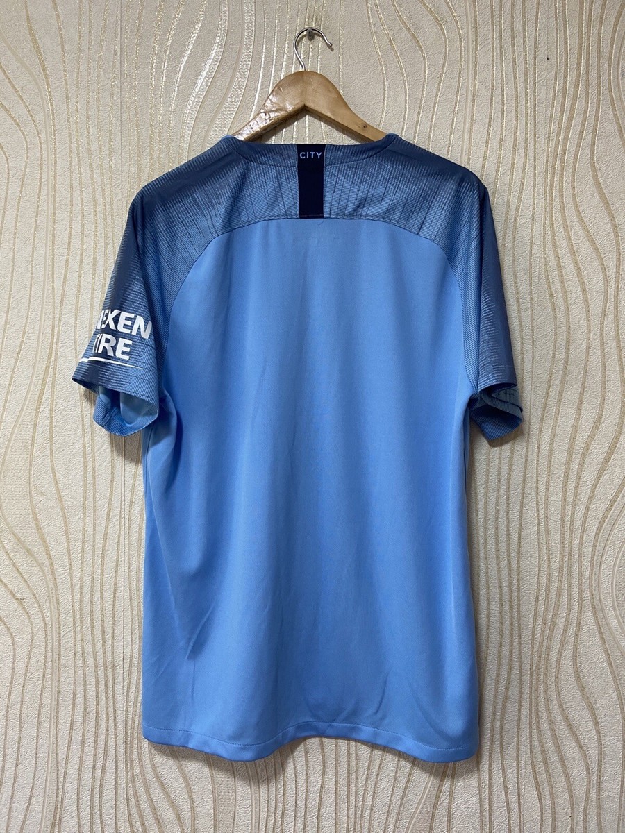 MANCHESTER CITY 2018 2019 HOME FOOTBALL SHIRT SOCCER JERSEY MANCHESTER CITY 2018 2019 HOME FOOTBALL SHIRT SOCCER JERSEY