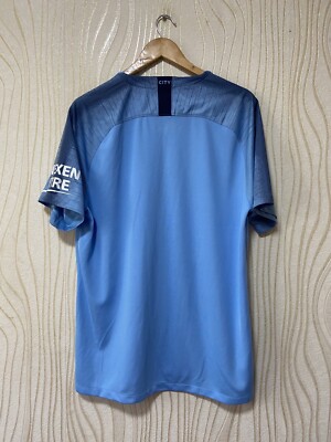 MANCHESTER CITY 2018 2019 HOME FOOTBALL SHIRT SOCCER JERSEY NIKE