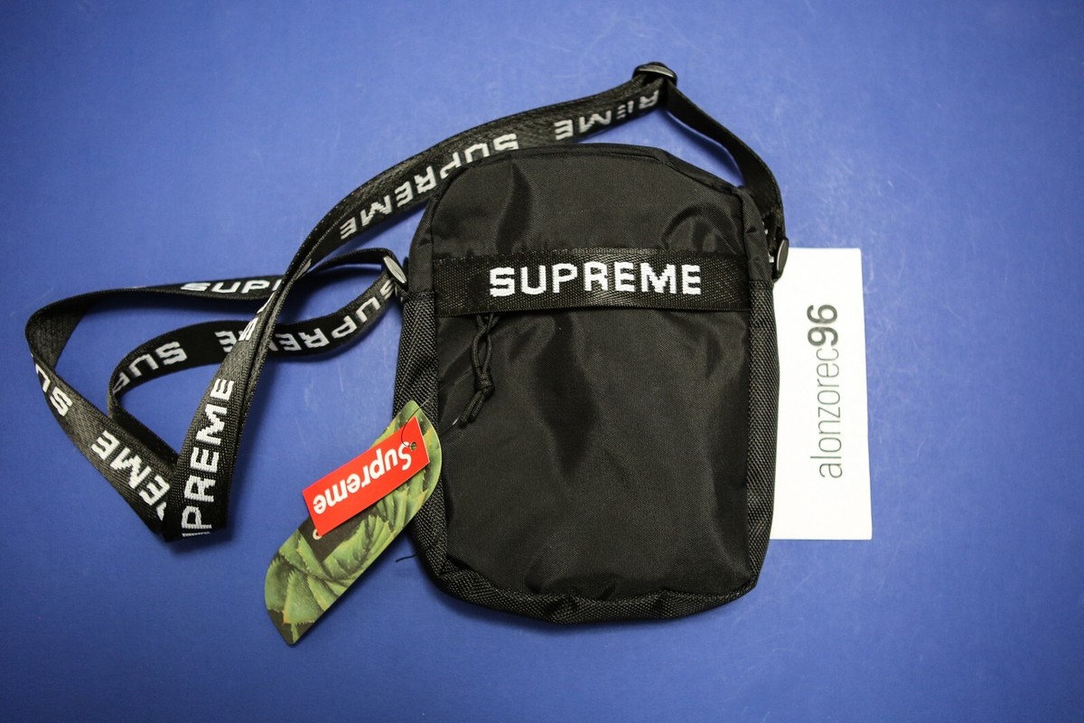 Supreme Black Shoulder Bag FW22 UVXY | eBay Supreme Black Shoulder Bag FW22 UVXY | eBay