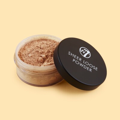 W7 Sheer Loose Face Powder - Ultra-Fine Setting Powder Honey neu versiegelt