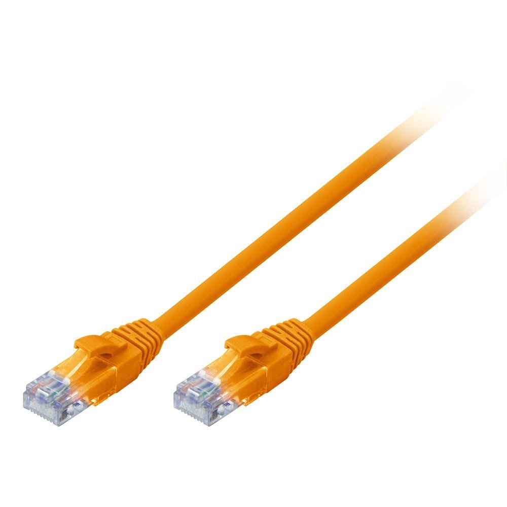 LINDY 2m Cat.6 U/UTP Network Cable, Orange 2m Orange