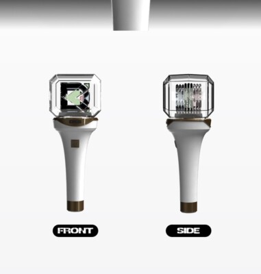 DKB OFFICIAL LIGHT STICK w/ Tracking, Strap, 9 Photo Card DARK B