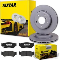 Textar Bremsscheiben 287Mm + BelÄGe Vorne Passend FüR Jimny SN Jimmy