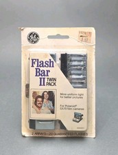 1 Box/ 2 Arrays GE Flash Bars 20 Flashes Vintage Polaroid SX-70 Camera NOS