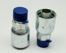 Lot Of 2, Parker 10343-16-16 Hose Fitting, Male Jic, Straight, Hose 1"