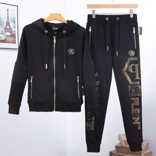 GOLD DOLLAR $ PHILIP PLEIN SKULL STRASS GOLD ANZUG HOSE TRAININGSUIT PHILIPP NEU