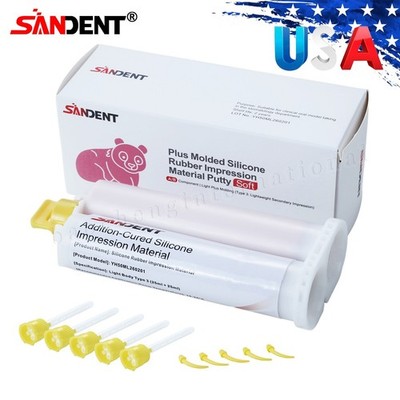 Dental Impression Material, VPS Light Body , Fast 2 X 25ml Cartridges