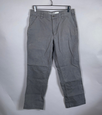 Carhartt Carpenter Pants Men's 34 x 30 (34/32 Tag) Gray Relaxed