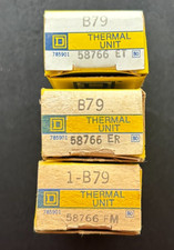 Square D B 79 Overload Relay Thermal Unit (lot of 3) NEW!