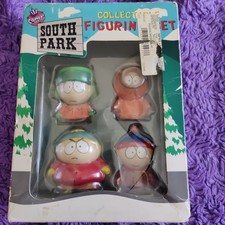 South Park Collectable Figurine Set RARE 1998 Vintage Cartman Kenny Stan Kyle