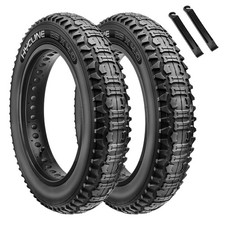 2 Pack 26x4.0 Fat Bike Tires Folding All-Terrain E-Bike Replacement Set