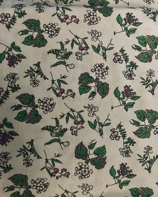 Sprigs of Flowers #91254 by Connecting Threads  Lavender Florals 104''wide X 53''