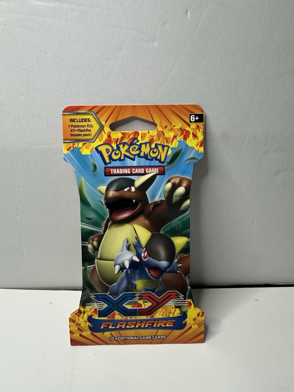 Pokemon XY Flashfire Sleeved Booster Pack Mega KANGASKHAN Art Work