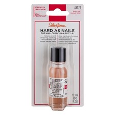 4 Pack Sally Hansen Hard As Nails Nail Hardener, 0.45 fl oz, Natural Tint 45079
