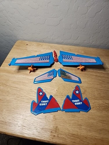 TMNT Bubble Bomber Replacement Wings + Accessories Vintage TMNT 1992 Playmates