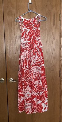 banana republic linen halter dress Banana Republic Women's Linen Halter Maxi Dress Tahiti Green Size XXS