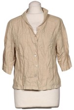Backstage Bluse Damen Oberteil Hemd Hemdbluse Gr. M Leinen Beige #1hp7nt8