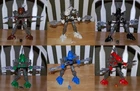 Lego Bionicle Rahkshi 8587 8588 8589 8590 8591 8592 Complete w/Kraata