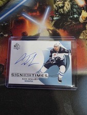 2024-25 SP Authentic Hockey Sign of the Times Alex Iafallo Auto