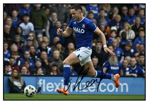 11540. George Hirst Signed Pictures (A4 Prints) Ipswich Portsmouth Leicester etc