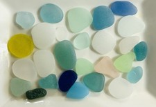 sea glass from japan Surf-Tumbled Beach Glass
