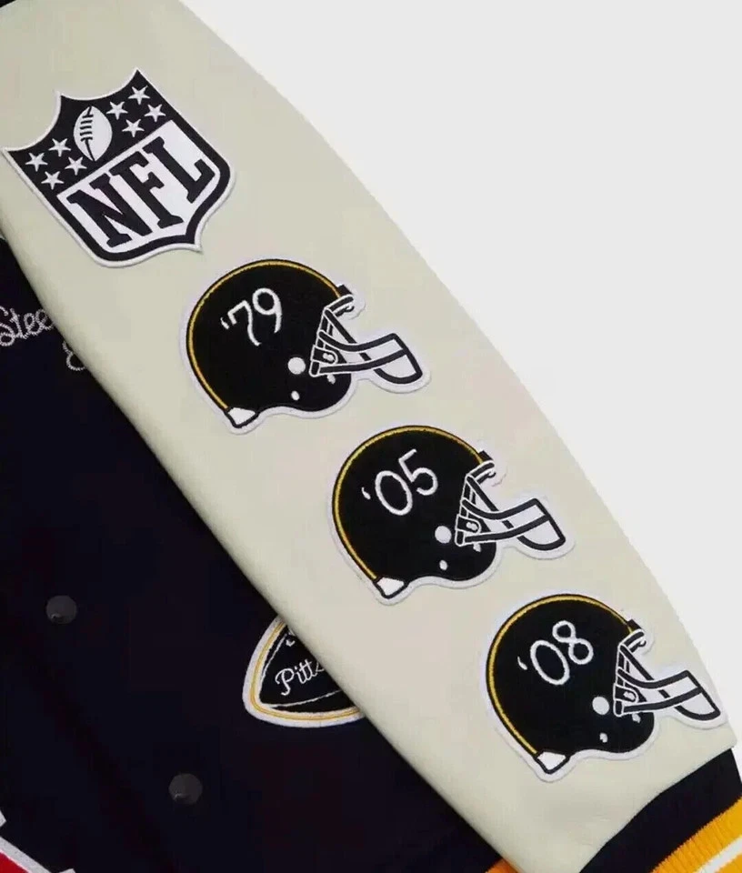 Pittsburgh Steelerrr Snoop Dogg Varsity Jacket