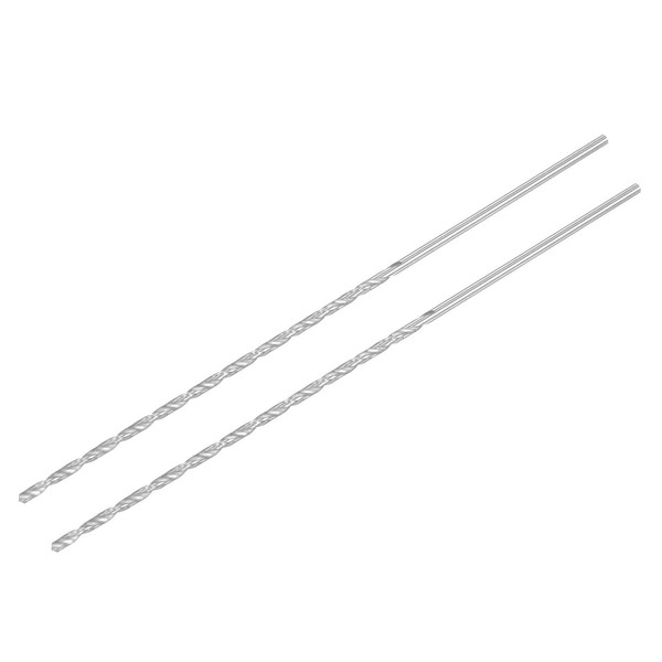 2Stk Spiralbohrer Hss Extra Lange Twist Bohrer 2,5Mm Bohrdurchmesser 160Mm LäNge-image