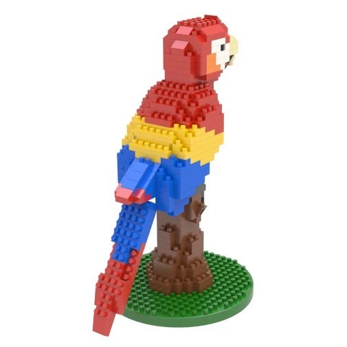 Zoológico Nacional - Mini Bloques de Construcción - Guacamayo - 365 Piezas - ¡Nuevo en Caja! Foto 4 de 4