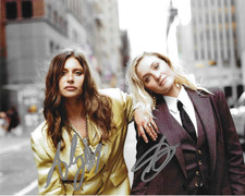 * ALY & AJ * signed 8x10 photo * ALY & ALYSON MICHALKA * COA *