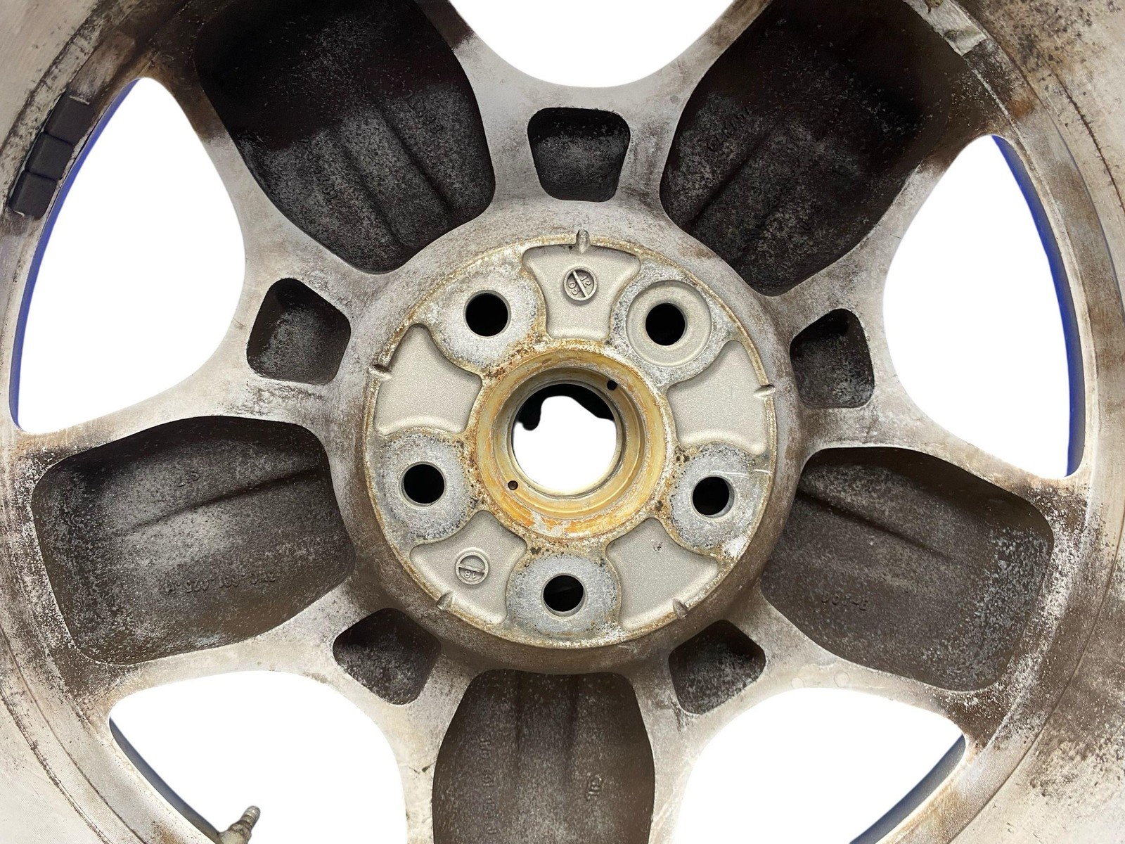 2006-2012 BENTLEY CONTINENTAL FLYING SPUR 19X9 FIVE SPOKE WHEEL RIM W/CAP *NOTE*