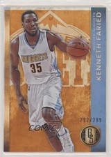 2015-16 Panini Gold Standard 292/299 Kenneth Faried #33 00et