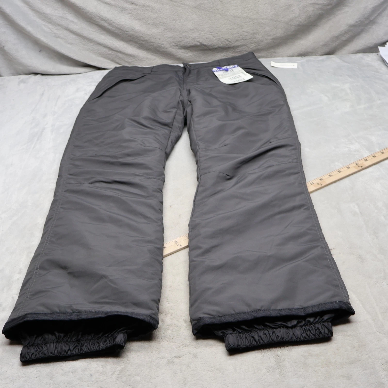Iceburg Snow Pants Mens Large Grey Insulated Winter Ski Performance 36x31 NEW