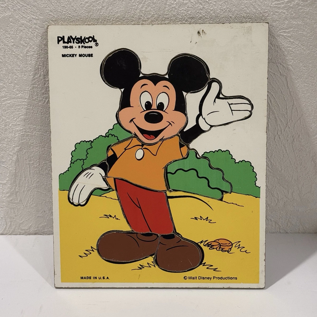 Playskool Mickey Mouse & Friends Vintage Puzzles for sale - eBay