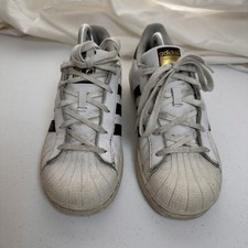 Adidas  s Kids Superstar Unisex Big Kids US Size 3 Color White And Black Sneakers