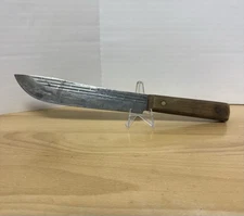 Forgecraft Hi-Carbon Steel 7" Blade Kitchen Knife Wood Handle USA