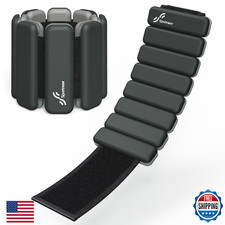 Sportneer Wrist  Ankle Weights for Women Men - 1 Pair 1 lb Each  Adjustable