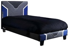 Image of X Rocker Chromis Single Bed in a Box - Blue | Gamers Sleep Solution