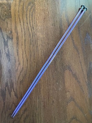   Knitting Needles - Boye - Purple - Size 8 - Good condition