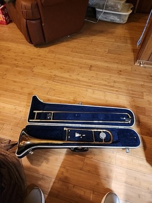Conn Director Trombone With Case And Mouthpiece