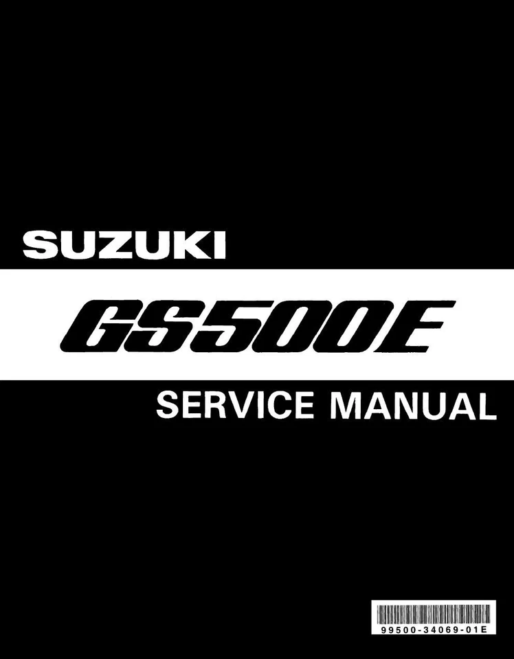 Suzuki GS500ES GS500 ES Service Repair Workshop Manual USB 1995 - Image 2 of 4